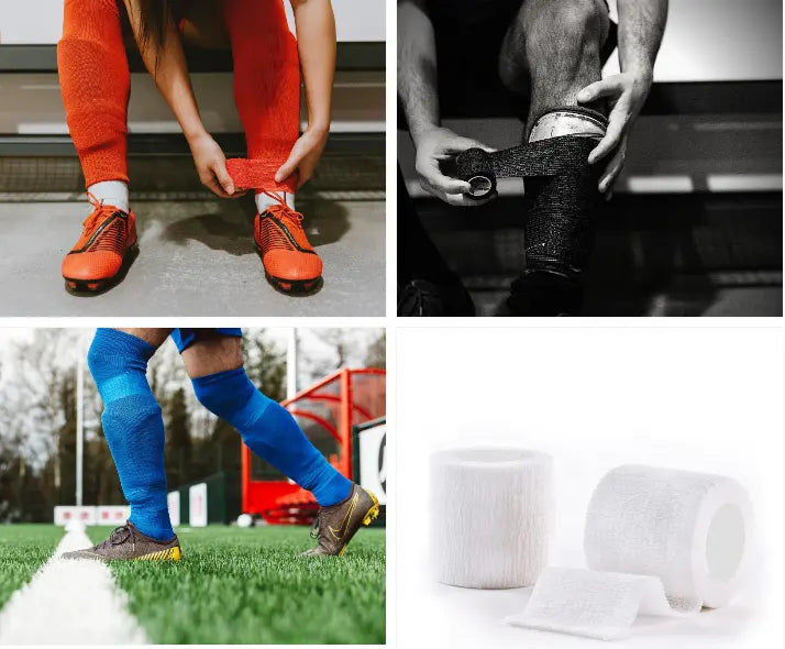 Cohesive Sock Tape – Soccer Prewrap