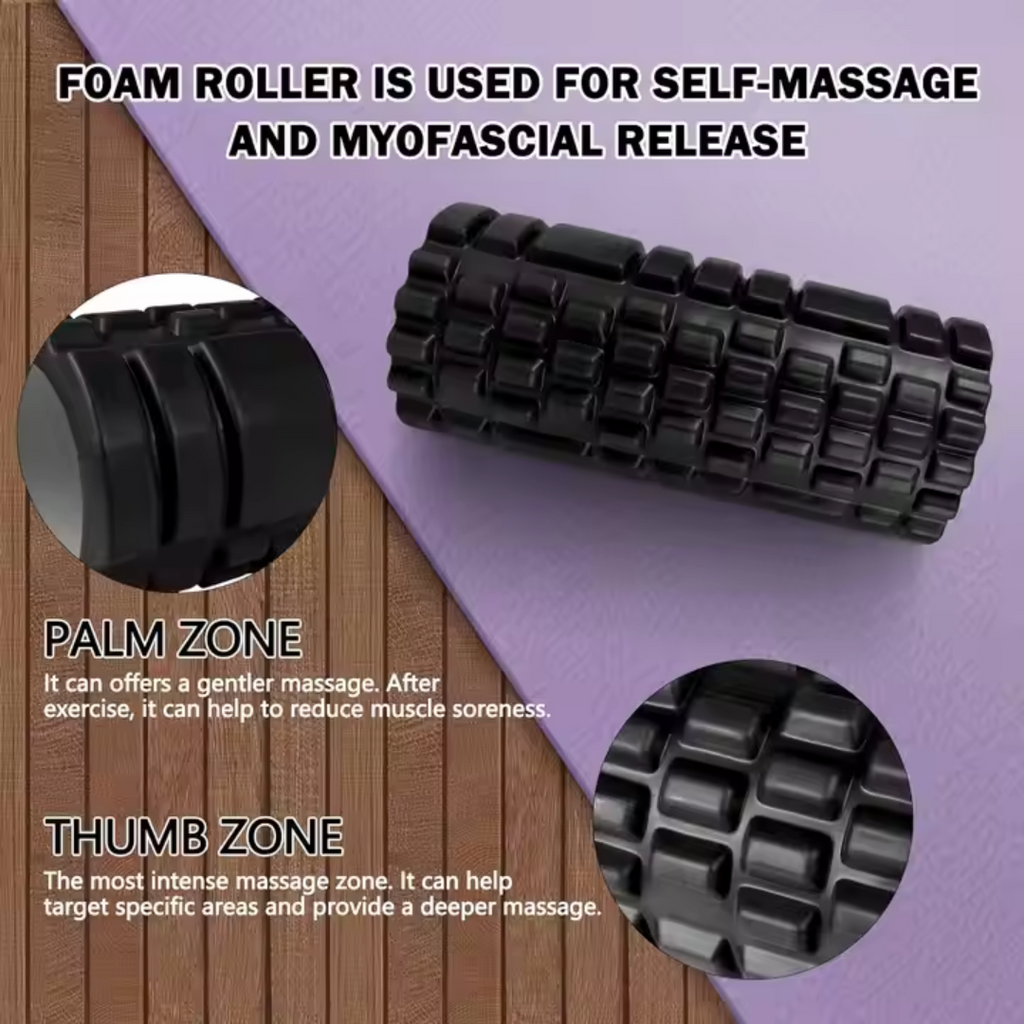 5-in-1 Foam Roller Set for Full Body Muscle Massage & Fitness